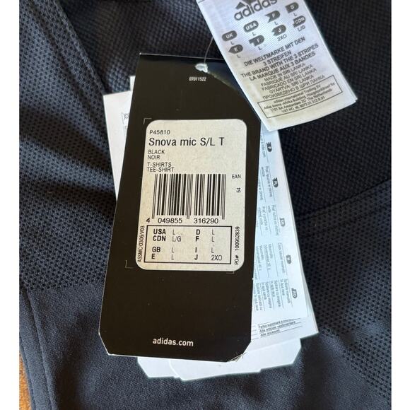 Adidas NWT Performance Running Tank Heart Monitoring Sensors Micoach Large - Picture 9 of 12